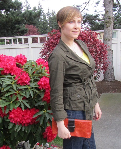 orange clutch orange clutch