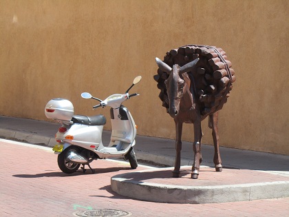 burro and scooter