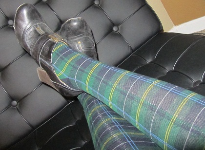 tartan tights