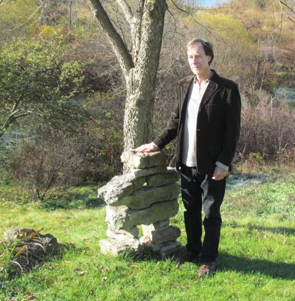 dad next to rocks dad next to rocks