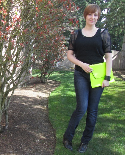 black, blue, and neon black, blue, and neon