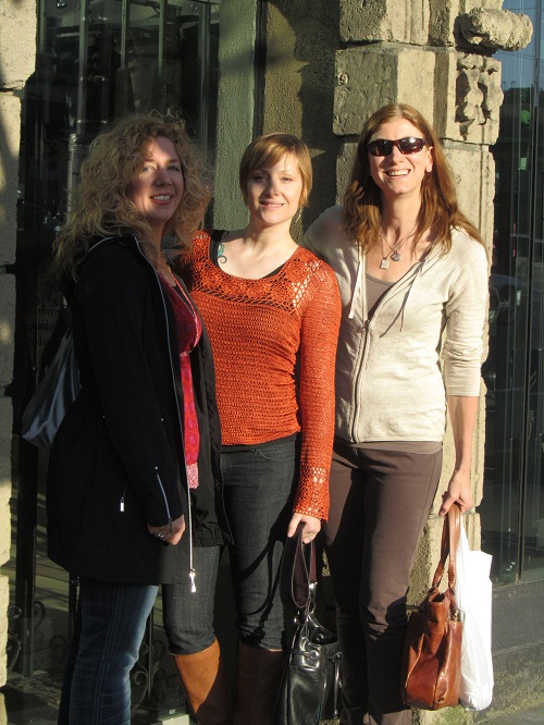 Laura, Jean, and Cheryl at Boboli 