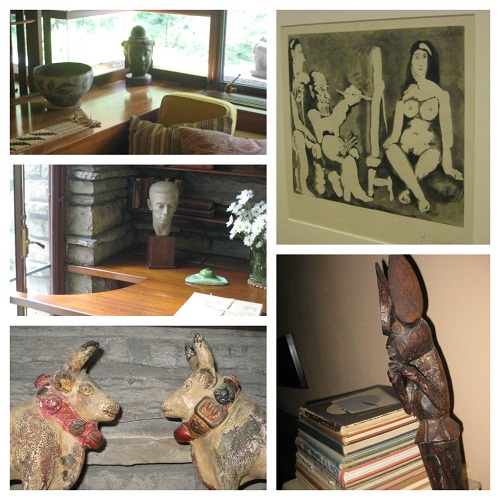fallingwater art collage