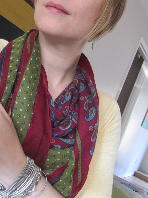 merlot scarf