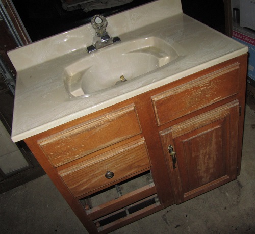 old vanity