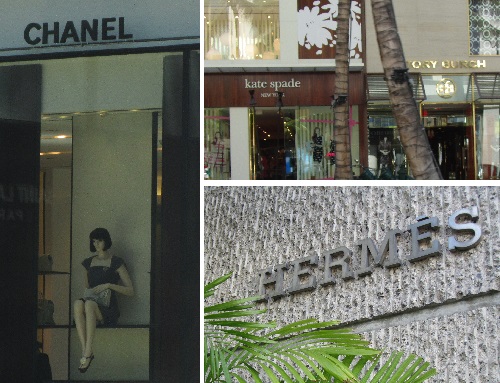 designer stores in Waikiki