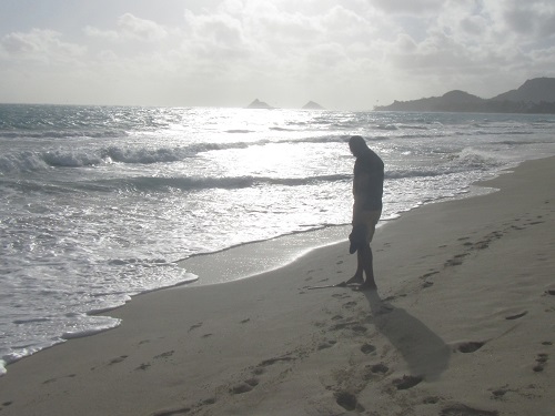 morning at the beach