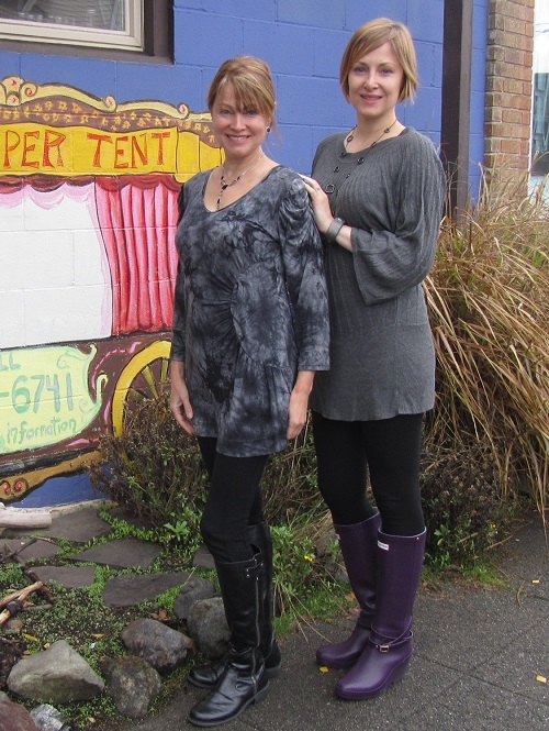 black and gray and purple