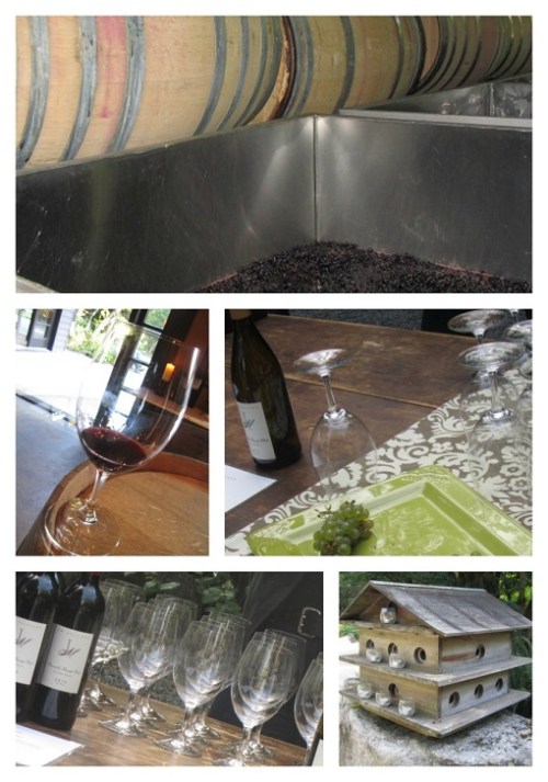 wine collage
