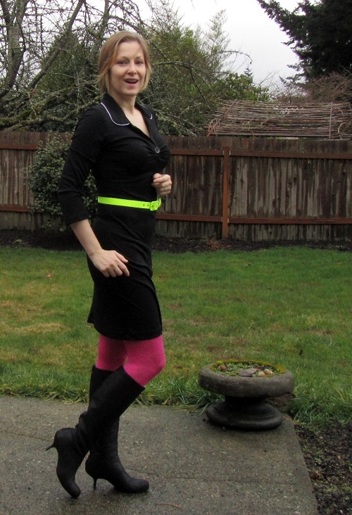 pink and yellow accesories