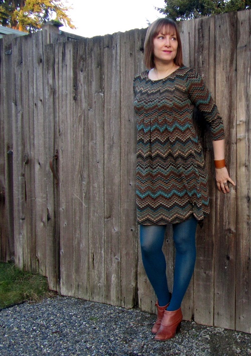 pleated high-waisted dress