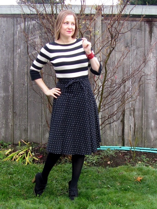 stripes and dots